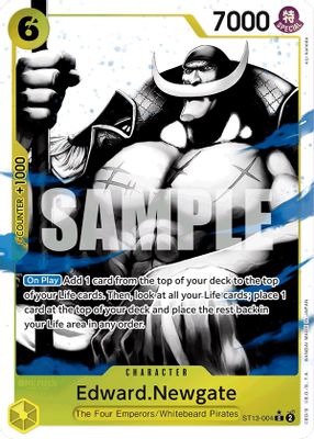 Edward.Newgate ST13-004 card