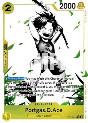 Portgas.D.Ace ST13-010 card