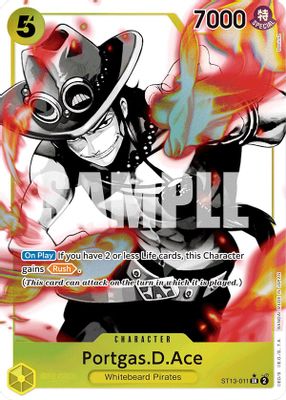 Portgas.D.Ace ST13-011 card