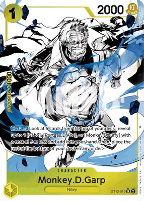 Monkey.D.Garp ST13-013 card