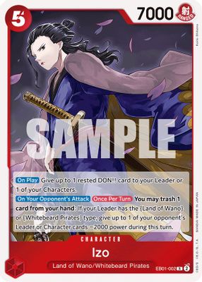 Izo EB01-002 card