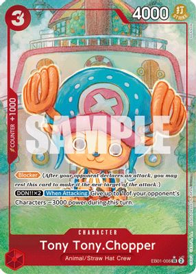 Tony Tony.Chopper EB01-006 card