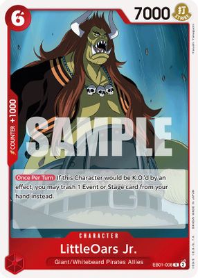 LittleOars Jr. EB01-008 card