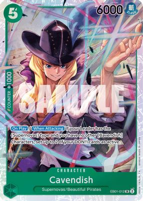 Cavendish EB01-012 card