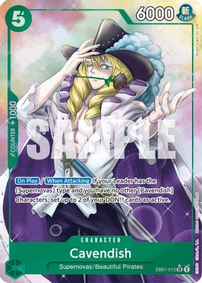 Cavendish EB01-012 card