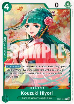 Kouzuki Hiyori EB01-013 card