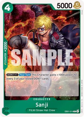 Sanji EB01-014 card