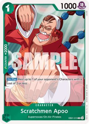 Scratchmen Apoo EB01-015 card