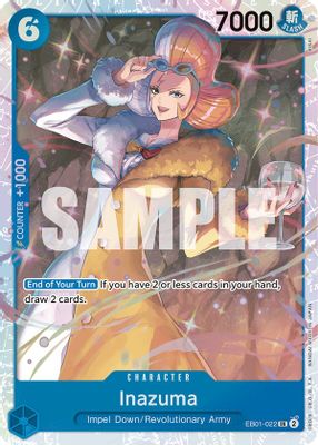 Inazuma EB01-022 card