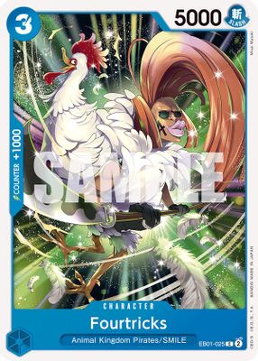 Fourtricks EB01-025 card