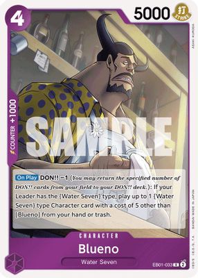 Blueno EB01-033 card