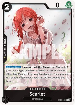 Scarlet EB01-042 card