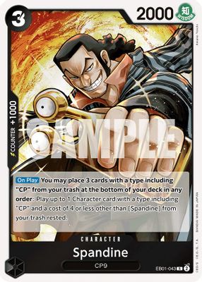 Spandine EB01-043 card