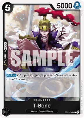 T-Bone EB01-049 card