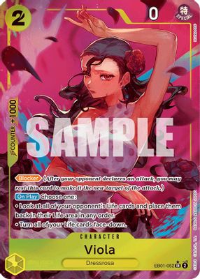 Viola EB01-052 card