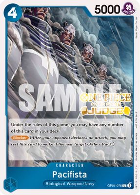 Pacifista OP01-075 card