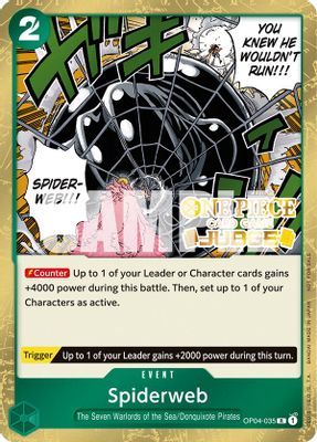 Spiderweb OP04-035 card