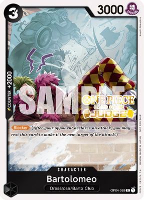 Bartolomeo OP04-089 card