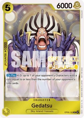 Gedatsu OP05-102 card