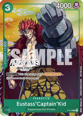 Eustass"Captain"Kid P-003 card
