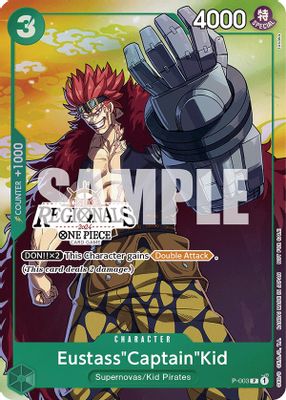 Eustass"Captain"Kid P-003 card