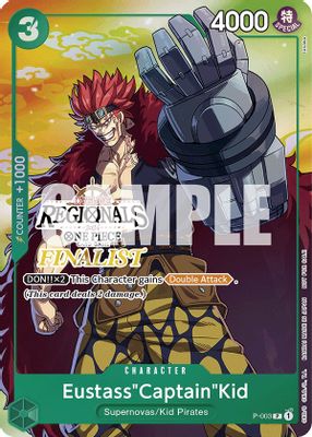 Eustass"Captain"Kid P-003 card
