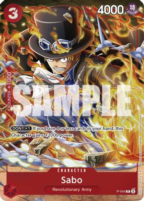 Sabo P-044 card