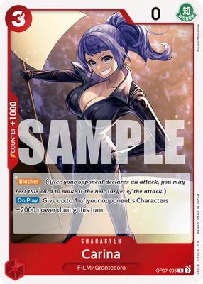 Carina OP07-005 card
