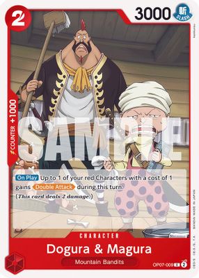 Dogura & Magura OP07-009 card