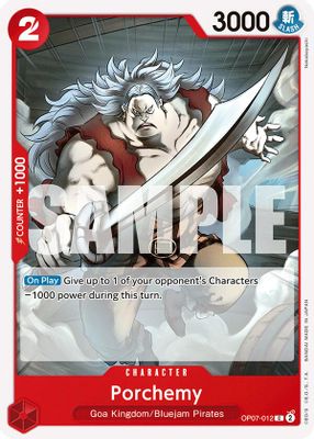 Porchemy OP07-012 card