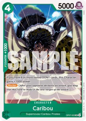 Caribou OP07-023 card