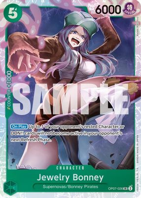 Jewelry Bonney OP07-026 card