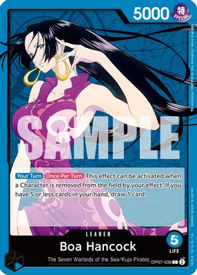 Boa Hancock OP07-038 card