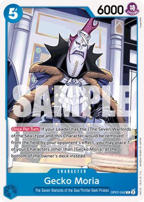 Gecko Moria OP07-042 card