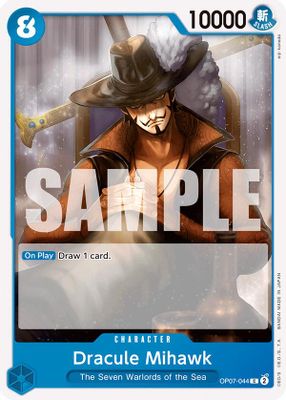 Dracule Mihawk OP07-044 card
