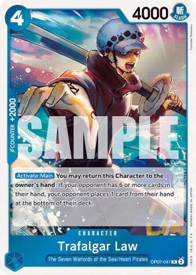 Trafalgar Law OP07-047 card