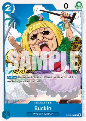 Buckin OP07-049 card