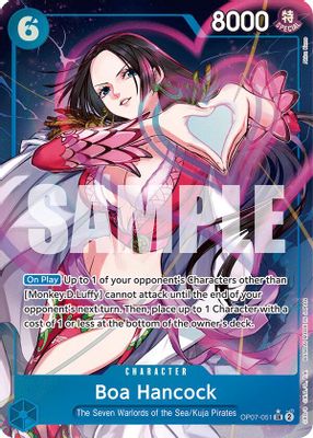 Boa Hancock OP07-051 card