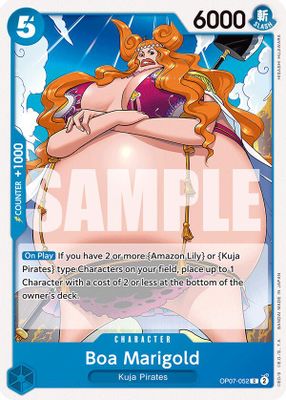 Boa Marigold OP07-052 card