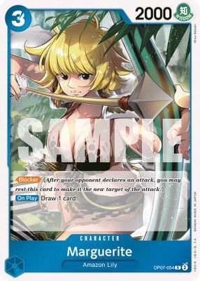 Marguerite OP07-054 card