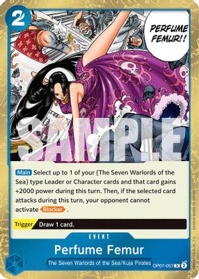 Perfume Femur OP07-057 card