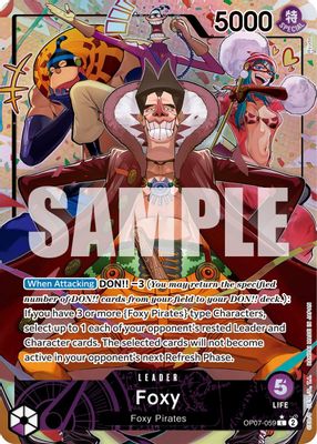Foxy OP07-059 card