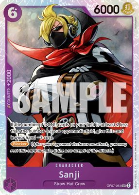 Sanji OP07-064 card