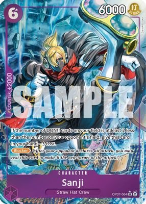 Sanji OP07-064 card