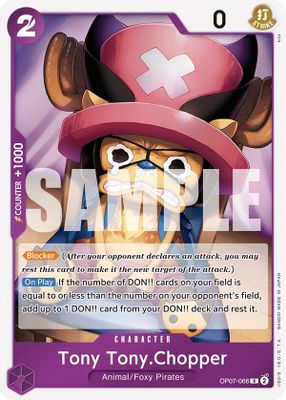 Tony Tony.Chopper OP07-066 card