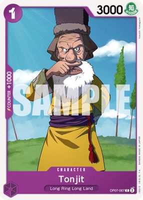 Tonjit OP07-067 card