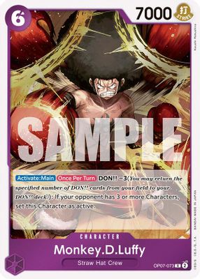 Monkey.D.Luffy OP07-073 card