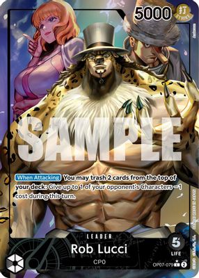 Rob Lucci OP07-079 card