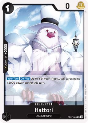 Hattori OP07-088 card