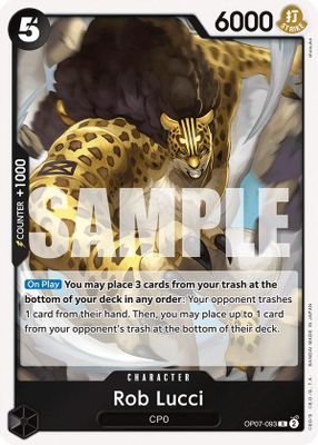Rob Lucci OP07-093 card
